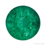 4 mm Round Natural Green Emerald – Faceted Cut – A Quality — Sapphire Row · cut4