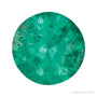4.5 mm natural green emerald, round cut | Sapphire Row · cut4