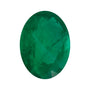 5x3 mm natural green emerald, oval cut | Sapphire Row · cut7