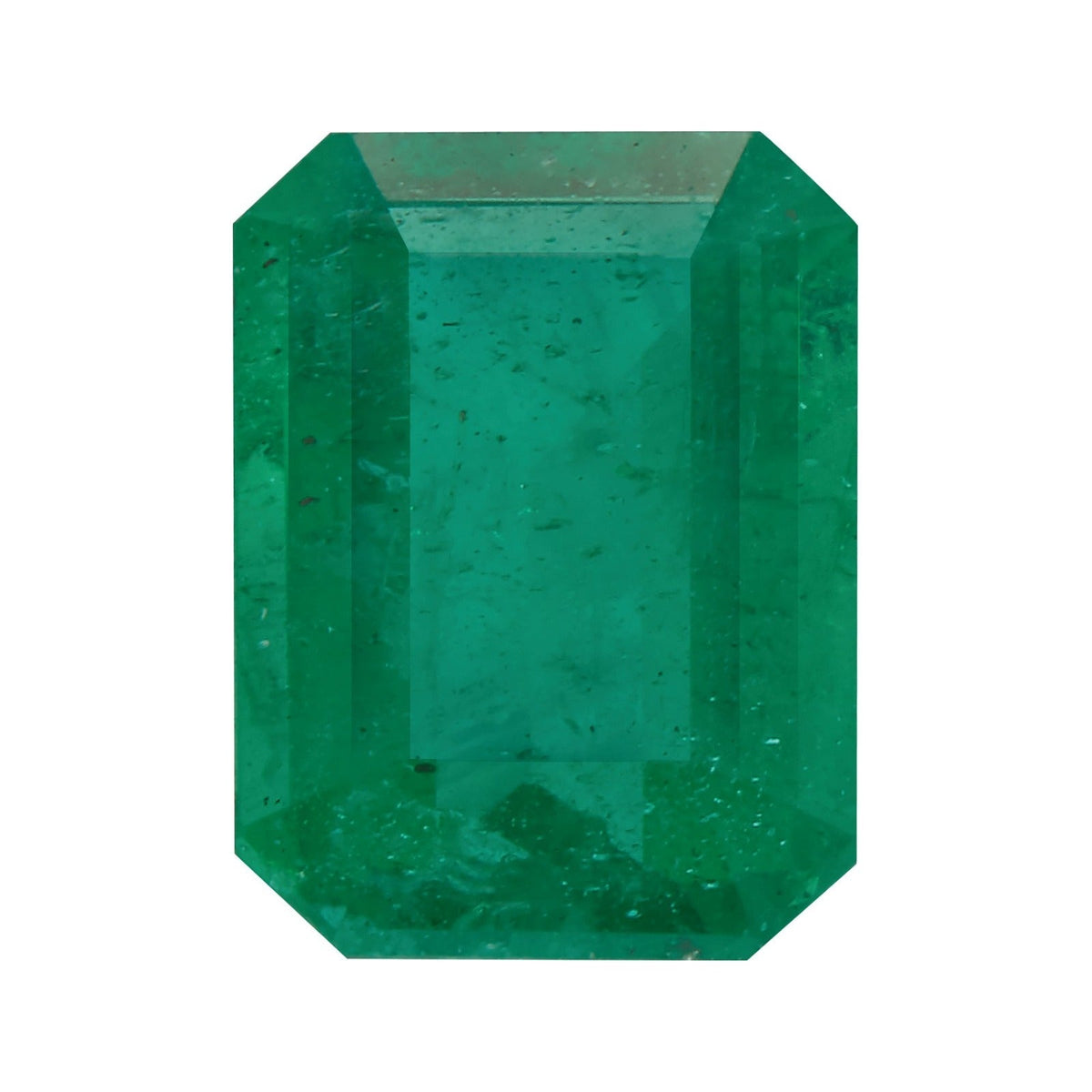 4x3 mm natural green emerald, emerald cut | Sapphire Row · cut7