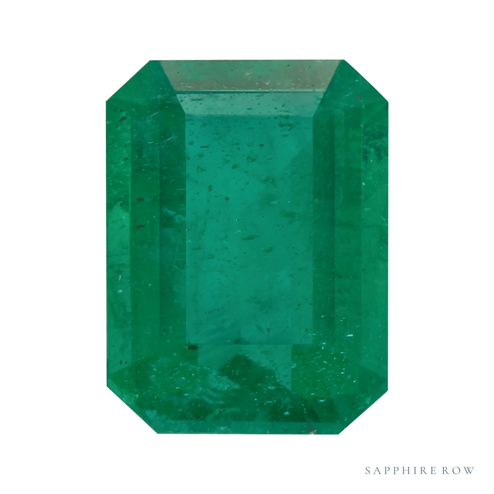 6x4 mm Emerald Natural Green Emerald – Step-Cut – B Quality — Sapphire Row · cut4