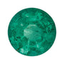 4 mm natural green emerald, round cut | Sapphire Row · cut7