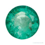 5 mm natural green emerald, round cut | Sapphire Row · cut4