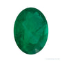 5x4 mm natural green emerald, oval cut | Sapphire Row · cut7