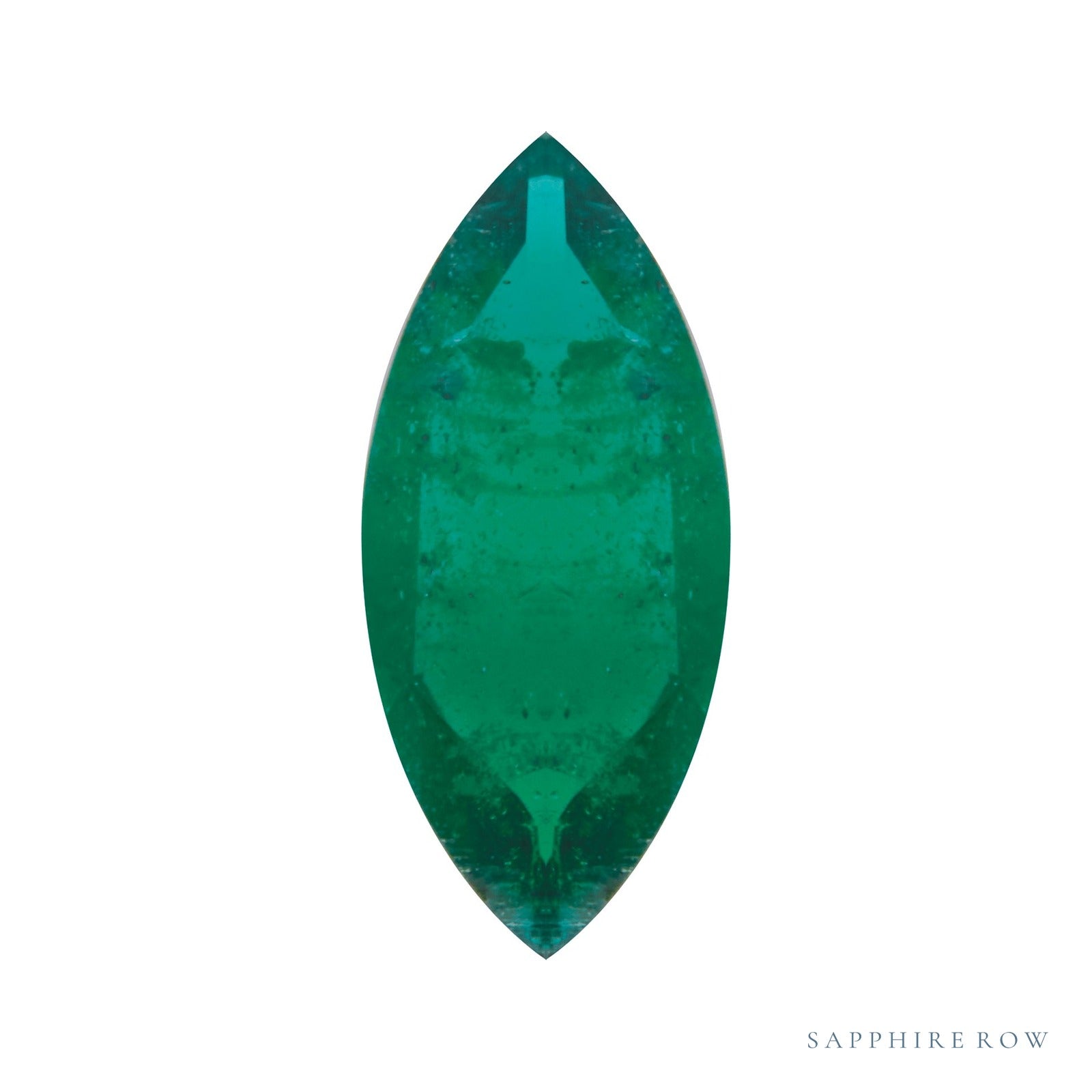 7x3.5 mm natural green emerald, marquise cut | Sapphire Row · cut4