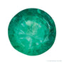 6 mm Round Natural Green Emerald – Faceted Cut – A Quality — Sapphire Row · cut4