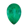 4x3 mm natural green emerald, pear cut | Sapphire Row · cut7