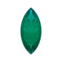 6x3 mm natural green emerald, marquise cut | Sapphire Row · cut7