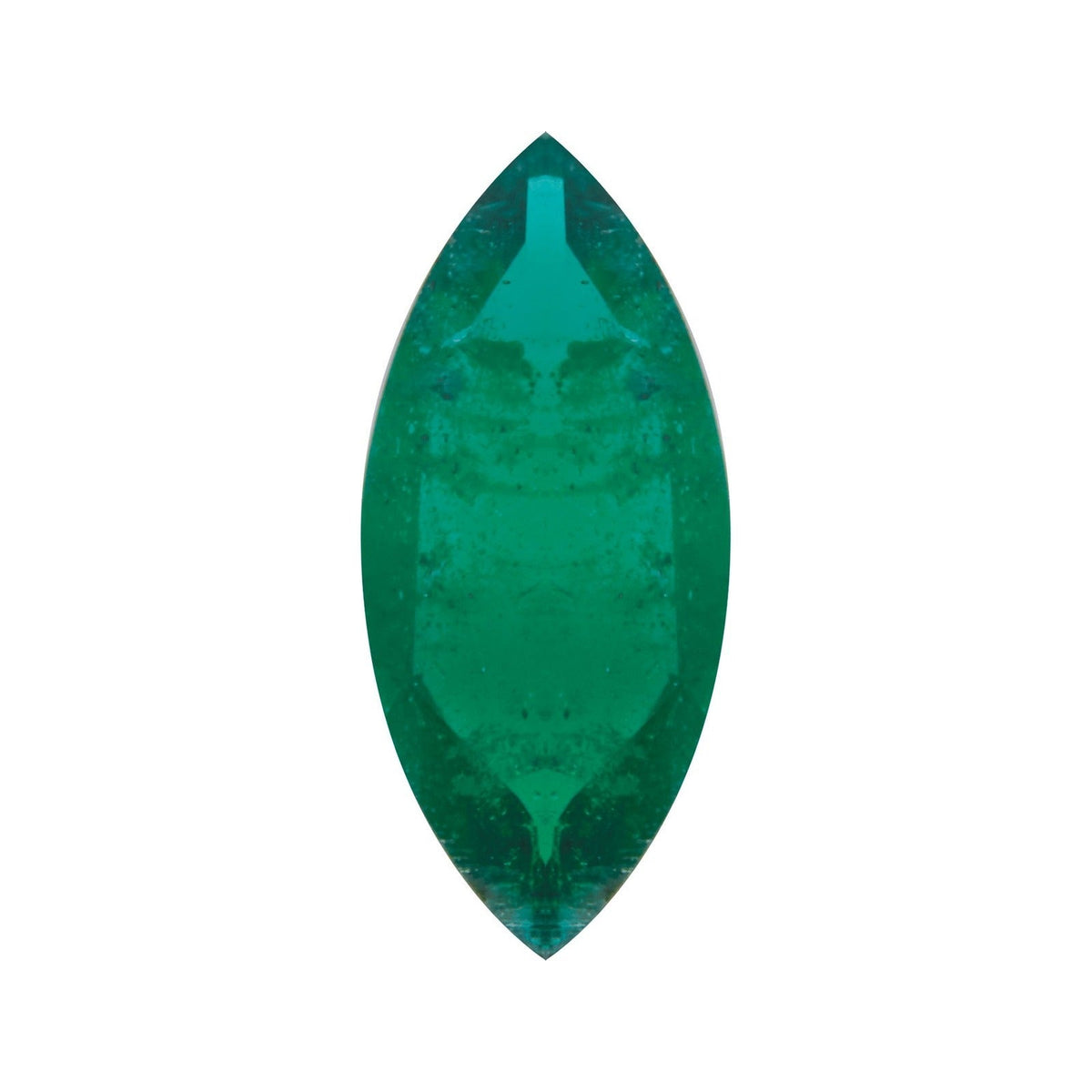 6x3 mm natural green emerald, marquise cut | Sapphire Row · cut7