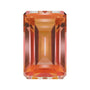 10x8 mm natural sunrise mystic topaz, emerald cut | Sapphire Row · cut7