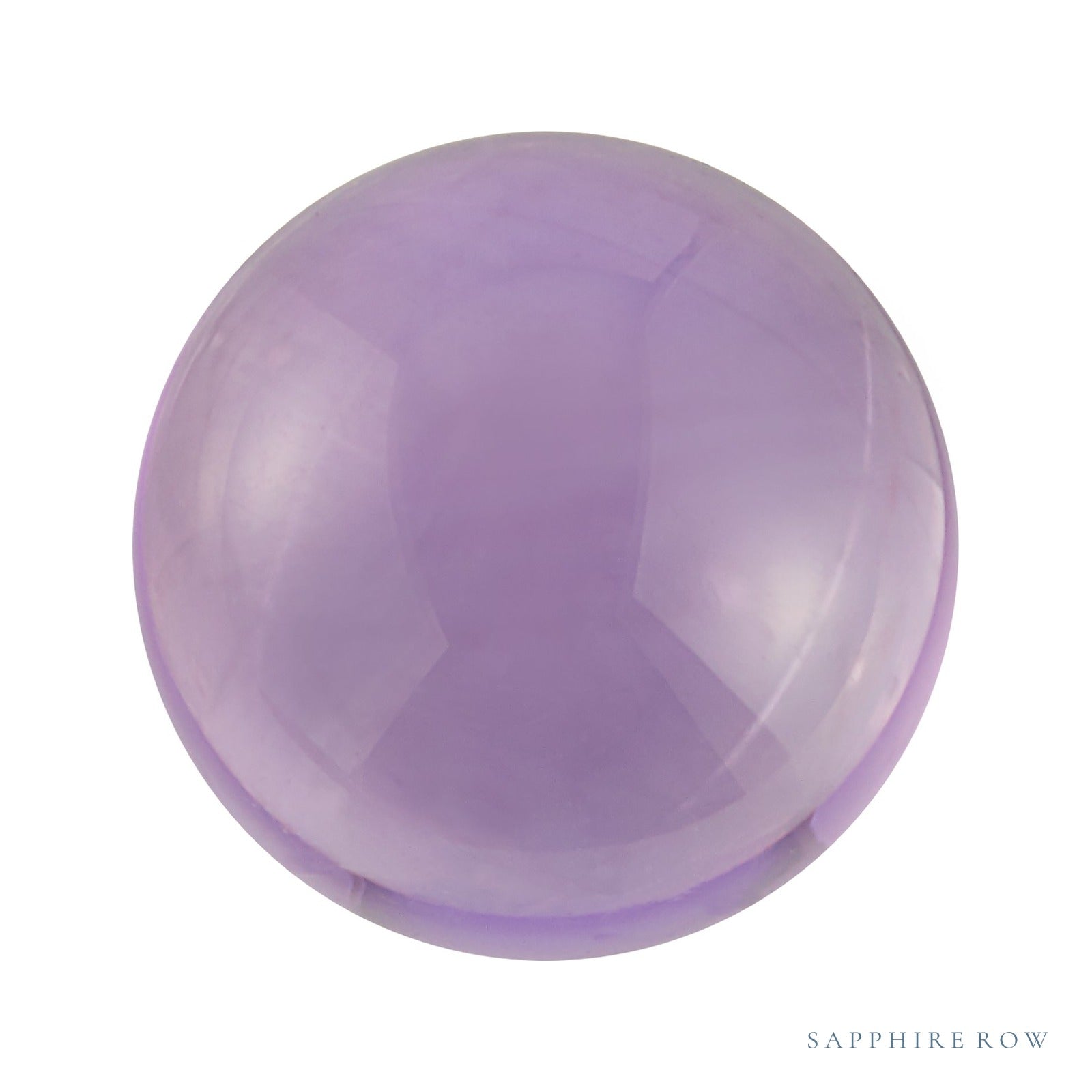 12 mm natural purple amethyst, round cut | Sapphire Row · cut7