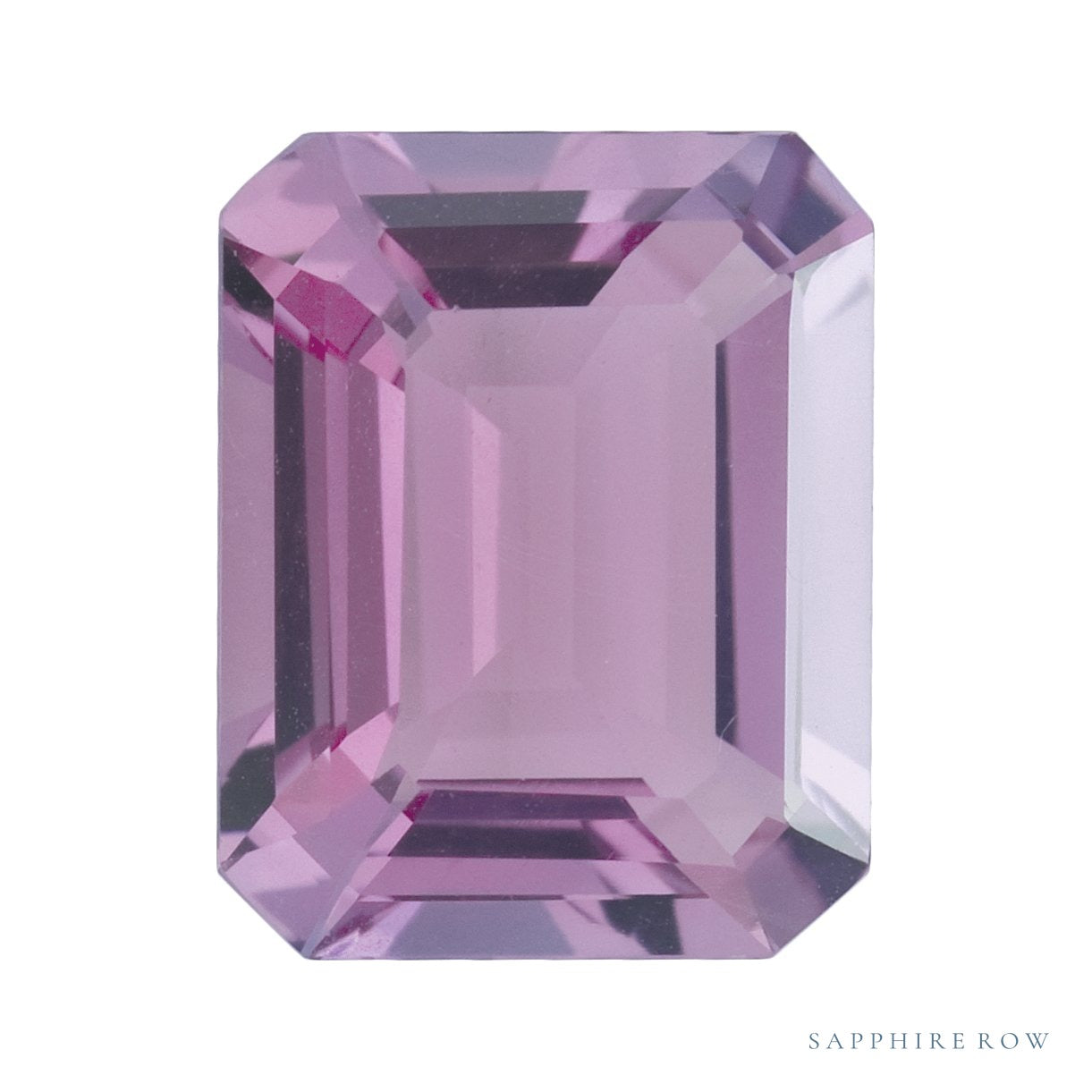 10x8 mm natural purple amethyst, emerald cut | Sapphire Row · cut4 · cut5