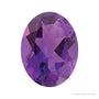 10x8 mm natural purple amethyst, oval cut | Sapphire Row · cut7