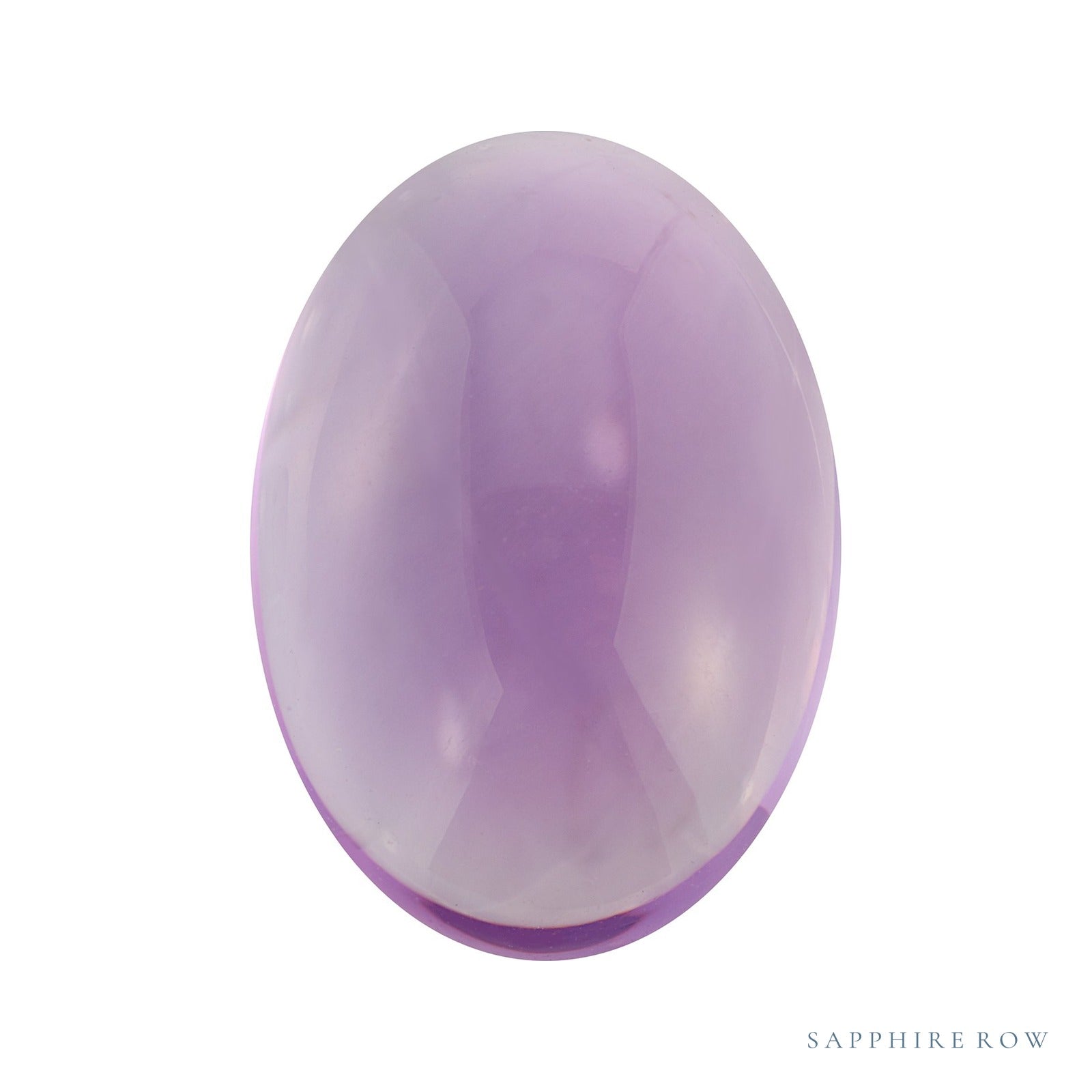 14x10 mm natural purple amethyst, oval cut | Sapphire Row · cut7
