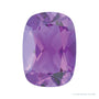 12x10 mm natural purple amethyst, antique cushion cut | Sapphire Row · cut7