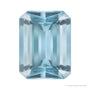 8x6 mm natural aqua aquamarine, emerald cut | Sapphire Row · cut4