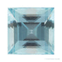 4 mm natural aqua aquamarine, square cut | Sapphire Row · cut7