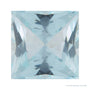 4.5 mm natural aqua aquamarine, square cut | Sapphire Row · cut7