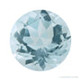 5.5 mm natural aqua aquamarine, round cut | Sapphire Row · cut7