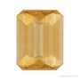 16x12 mm natural orange citrine, emerald cut | Sapphire Row · cut4
