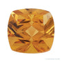 12 mm natural orange citrine, cushion cut | Sapphire Row · cut4