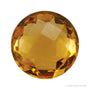 10 mm natural orange citrine, round cut | Sapphire Row · cut7