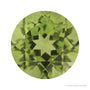 8 mm natural green peridot, round cut | Sapphire Row · cut7