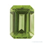10x8 mm Emerald Natural Green Peridot – Step-Cut – AA Quality — Sapphire Row · cut4