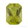 8x6 mm natural arizona green peridot, radiant cut | Sapphire Row · cut7