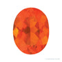 9x7 mm Oval Natural Reddish Orange Opal – Faceted Cut – AA Quality — Sapphire Row · cut4