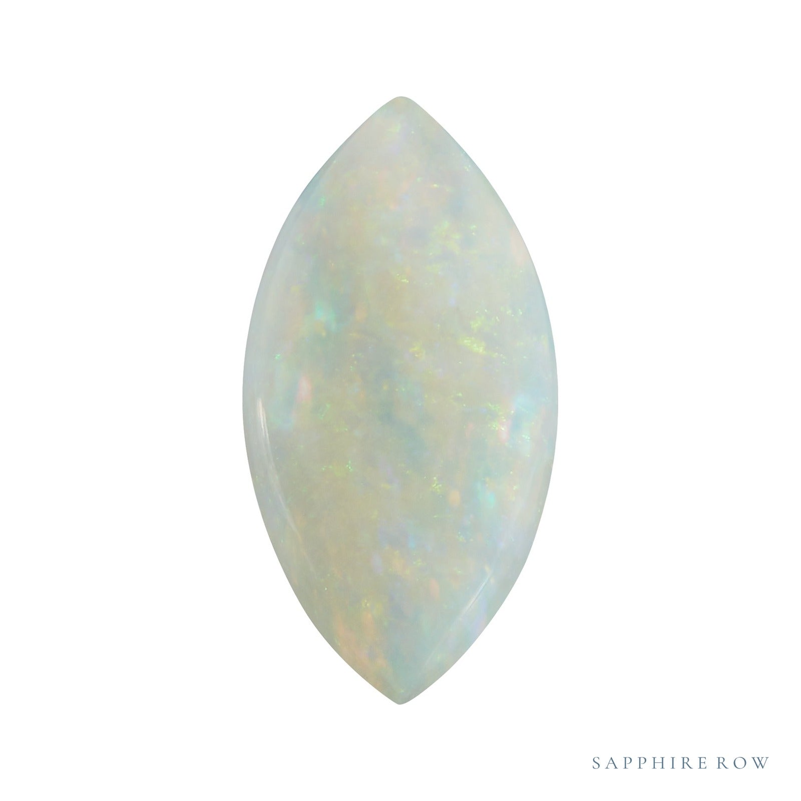 12x6 mm natural white opal, marquise cut | Sapphire Row · cut7