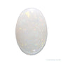 12x10 mm natural white opal, oval cut | Sapphire Row · cut4