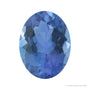 7x5 mm natural purple tanzanite, oval cut | Sapphire Row