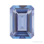 6x4 mm natural purple tanzanite, emerald cut | Sapphire Row · cut4