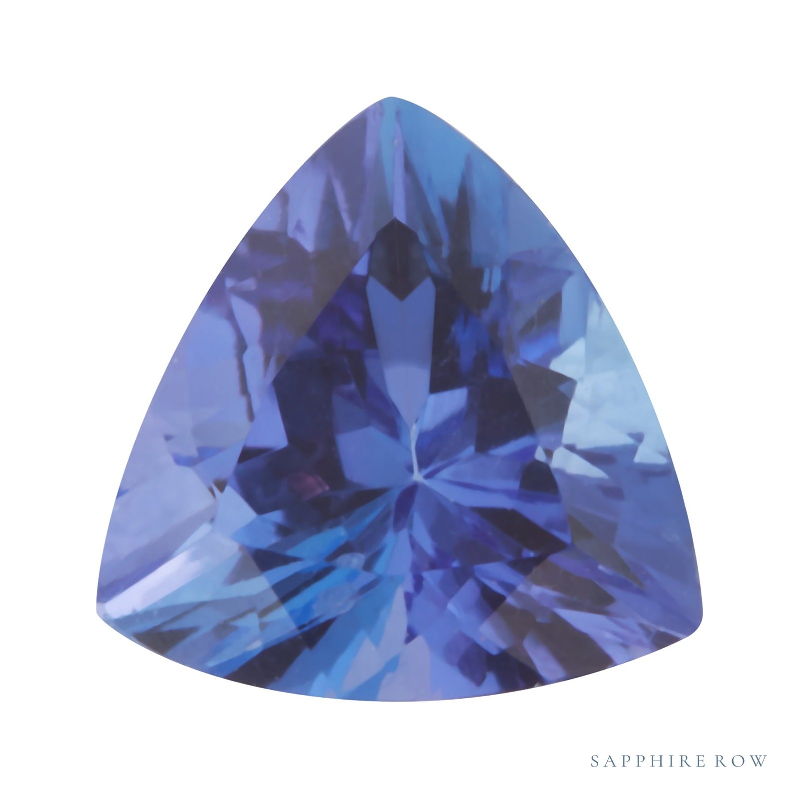 5 mm natural purple tanzanite, trillion cut | Sapphire Row · cut7