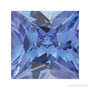 5 mm Square Natural Purple Tanzanite – Princess-Cut – AA Quality — Sapphire Row · cut4