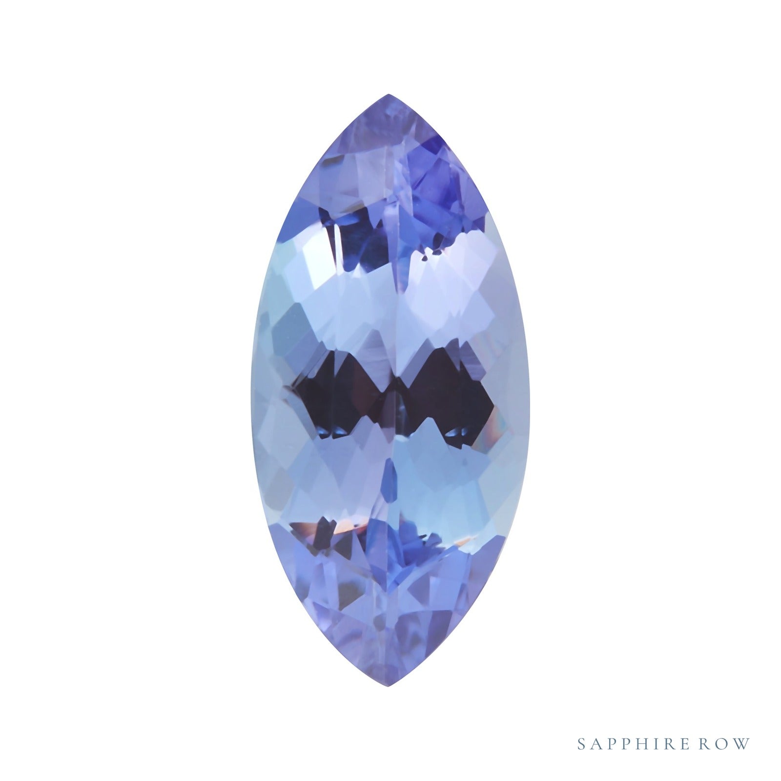 8x4 mm natural purple tanzanite, marquise cut | Sapphire Row · cut4 · cut5