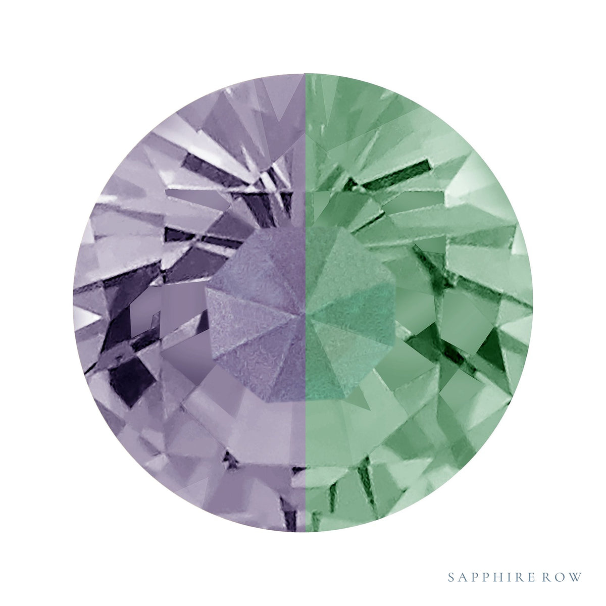 4 mm natural color change alexandrite, round cut | Sapphire Row · cut7