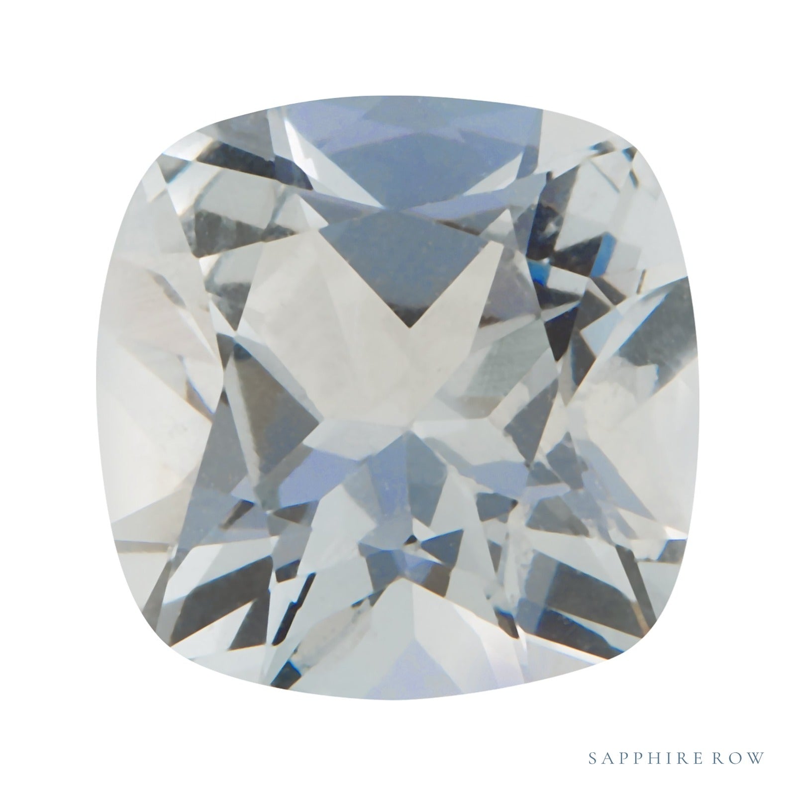 6 mm natural gray spinel, cushion cut | Sapphire Row · cut4 · cut5
