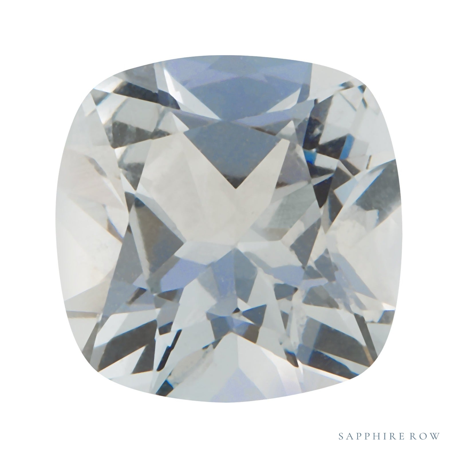 7 mm Cushion Natural Gray Spinel – Faceted Cut – AA Quality — Sapphire Row · cut4