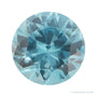 6 mm natural blue zircon, round cut | Sapphire Row · cut7
