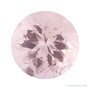 7 mm natural pink morganite, round cut | Sapphire Row · cut4