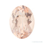 8x6 mm Oval Natural Peach Morganite – Faceted Cut – AA Quality — Sapphire Row · cut4