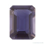10x8 mm natural purple iolite, emerald cut | Sapphire Row · cut4