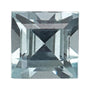 1.25 mm lab-grown aqua sapphire, square cut | Sapphire Row · cut7
