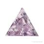 4 mm lab-grown pink sapphire, triangle cut | Sapphire Row · cut4