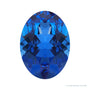 3x2 mm lab-grown blue sapphire, oval cut | Sapphire Row · cut7