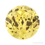 2.75 mm lab-grown yellow sapphire, round cut | Sapphire Row · cut7