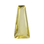 1.5x1 mm lab-grown yellow sapphire, tapered baguette cut | Sapphire Row · cut7