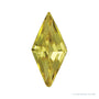 4x2 mm lab-grown yellow sapphire, lozenge cut | Sapphire Row · cut4